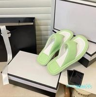 Chinelos de espuma de flip flop 5 cores feminino designer slides de verão sandálias de praia 16816515