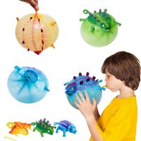 TPR Blowing Animal Venting Toy Aufblasbarer Dinosaurier-Ballonball Stressabbaubälle Dekompressionsspielzeug Angstabbau