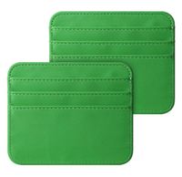 5pcs держатели карт с монетным кошельком Сублимация DIY Белый Blank Glack Green Short-Multi-Card TheTranspect Printing
