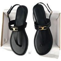 Sandalias de flip-flop de verano para mujeres zapatillas planas al aire libre transpirables cómodas