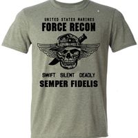 Men' s T Shirts USMC T shirt US Marines Semper Fidelis D...