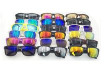 Venta caliente Gafas de sol de lujo UV400 Protección Hombres Mujeres Unisex Summer Shade Eyewear Sport Outdoor Cycling Sun Glass 18 Colores