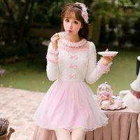 Comprar Vestidos De Verão Para As Mulheres Xadrez 2021 Kawaii Cor-de-rosa  Roupas De Manga Curta Cinta Midi Vestido Lolita Harajuku Cottagecore Manto  Y2k \ Roupas femininas 