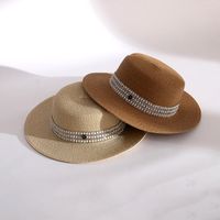 Wide Brim Hats Summer Vintage Sun For Women Fashion Elegant ...