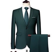 Men' s Suits Blazers JacketPants Latest Men Suit Set For...