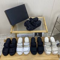 Premium Tasarımcı Sandalet Orijinal Deri Konforlu Platform Terlik Kadın Sandaletleri