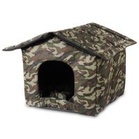 Cat Beds & Furniture Outdoor Houses House With Water- Resista...