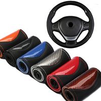 Steering Wheel Covers Universal DIY Cover Car- styling Car St...