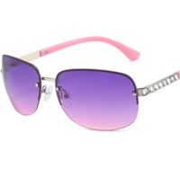 NEW Sunglasses Women Rimless Sun Glasses Hip Hop Anti- UV Spe...