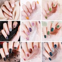 False Nails Artificial Press On Nail Tips Set For Decorated ...