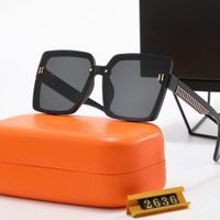 디자이너 선글라스 고급 HBRAND 선글라스 고품질 안경 여성 남성 안경 여성 태양 유리 UV400 렌즈 유니에 - 박스