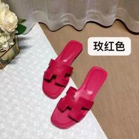 Designer Slide Sandalias para mujeres Slippers Flip Flip Flip Flat Flat Gruida Bordery Bordery Impresión233776585