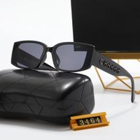 Top Luxury Sunglasses Shades Lens Designer para femininos de óculos de óculos de moda de moda de moda de moda com óculos de metal vintage de metal com caixa