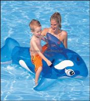 Air Inflation Beach Equipment Sports Outdoors Intex American 58523 Toy inflable de agua transparente Ballena Blue Ballena 5210 Q2 DR1182805