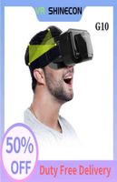 Оригинальная гарнитура G10 VR Giant Screen Vr Glasses 3D виртуальная реалити -коробка Google Картонное шлем для смартфона 477 quot h2224447636