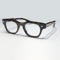 Gold Schwarz Rand Rahmen Brillen Retro Brille Klare Linse Männer Steampunk Stil Mode Sonnenbrillen Rahmen mit Box