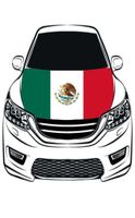 Cubierta del capó del coche de la bandera mexicana 33x5ft 100 poliéster capó del coche banner fútbol match3646137