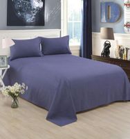 الأوراق مجموعات ROPA de Cama الصلبة ملونة البوليستر سرير السرير EL Home كلها يمكن أن تكون المصنع 15 2 18 مخصصة M 124509507
