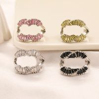 Роскошные ювелирные дизайнерские кольца для женщин кольцо любви к обаяниям свадебные принадлежности 925 Серебряное сплавное кольцо сплавного кольца мелкое кольцо пальца