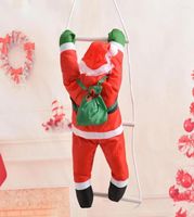 Christmas Decorations Climbing Rope Ladder Santa Claus Penda...