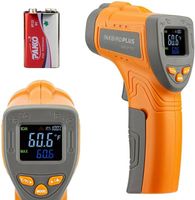 LCD-Infrarot-Thermometer, Temperaturpistole, Laser-IR-Kochofen, Pizza, 50 °C, 550 °C, 2662822