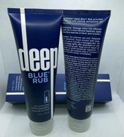 Brand Blue Blue Rub Creme tópico com óleos essenciais 120 ml Cuidados com a pele do corpo hidratante