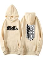 Japon anime grafik hoodies erkekler titan harajuku sweatshirt unisex kadın büyük boy hppdie x06102025370