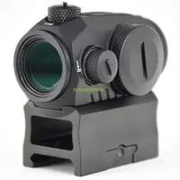Reflexo tático SSR5 1x20 mm Escopo de mira de mira vermelha com pontuação com base alta de 20 mm 1/2 moa para caçar airsoft riflescope