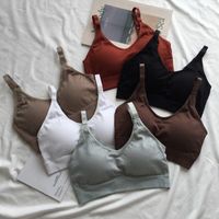FINETOO Deep V Wireless Bralette Soft, Sexy, And Comfortable