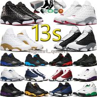 13s Men Sapatos de basquete para mulheres 13 Black Flint Wheat Wolf Playoffs cinza