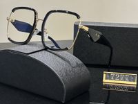 2023 Óculos de estilista de pupas de pupas lentes de lentes de lentes polaróides feminino masculino óculos sênior para mulheres com óculos de óculos de moldura de óculos de sol vintage de metal com caixa