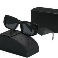 Sonnenbrille Vollformat Mode klassische Brille Goggle Outdoor Strand Sonnenbrille für Mann Frau 12 Farben optional dreieckige Signatur PC-Spoort-Sonnenbrille
