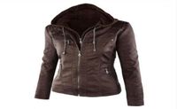 Women039s Leather Faux Coats And Jackets Women Winter Jacket...