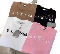 2022 Summer Mens Designer T Shirt Casual Uomo Womens Tees con lettere Stampa maniche corte Top Sell Luxury Men Hip Hop vestiti S5X9817251