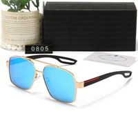 Hombres de moda gafas de sol ovaladas diseñador gafas de sol de verano gafas polarizadas negro retro gafas de sol de gran tamaño mujeres hombres gafas de sol con caja fashionbelt006