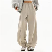 Women' s Pants Fashion BF Oversized Sweatpants Streetwea...