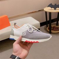 Leather Mens Shoes White Spring And Autumn Leisure Shoes With Luxury Shoes  Fashion Designer Running Sneakers Letter Flat Print Mens Fitness Sneakers  Size 38 45 From Luxurys_shoes989, $63.93