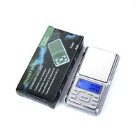 Weighing Scales Mini Electronic Digital Scale Diamond Jewelry Weigh Nce Pocket Gram Lcd Display 500G/0.1G 200G/0.01G With Retail Dro Dhfna