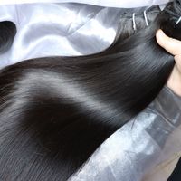 Top 9a Бразильская девственная прямые волосы плетения малазийские перуанские индийские камбоджийские 100% необработанные пучки для волос с двойным утоком