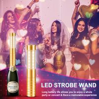 إعادة شحن LED Strobe Baton Champagne Bottle Flighting Stick Light Glow Lamp for KTV Bar Club Birthday Decoration