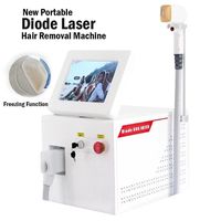 618 Portable Diode Laser Hair Removal Machine with Cooling P...