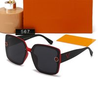 Роскошные дизайнерские солнцезащитные очки женщины Мужские модные модные бокалы на открытом воздухе летние поляризованные праздничные солнцезащитные очки для женских очков 21ss 2305185d
