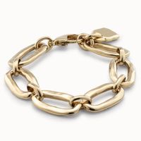 سلسلة TOP FIT UNO DE 50 FASHING ELTROPLATING 925 Silver 14K Gold Charm Bracelet Niche Jewelry Gift 230518