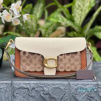 Fashion classic flap real leather baguette satchel designer ...
