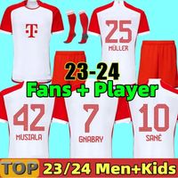 4xl 23 24 Musicala Soccer Jerseys Sane 2023 2024 Футбольная рубашка Goretzka Gnabry Bayerns Munich Camisa de Futebol Men Kid