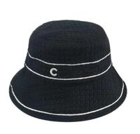 Sombrero de pescador, gorras de béisbol para hombres y mujeres, gorros, gorras de pescador en blanco y negro, sombreros de pescador, sombreros de ala ancha para Otoño e Invierno de retazos