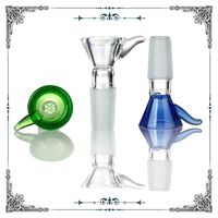 Стеклянная миска 14 мм и 18 мм мужские стеклянные чаши соты на стеклянную миску.