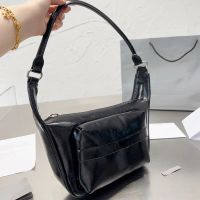 2023 Fashion Hobo Bag Handbags Solid Color Leather Armpit Sh...