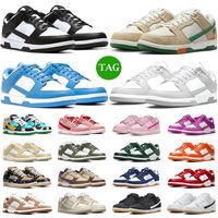 Designer men women low shoes GAI Panda UNC Grey Fog Active F...