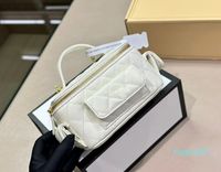 Borsa Designer-2023 Borsa lunga portatile Stile Borse Maniglia Totes Pochette di design in vera pelle Mini cosmetico